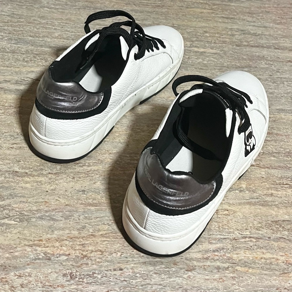 Karl Lagerfeld leather sneakers - Picture 6 of 16